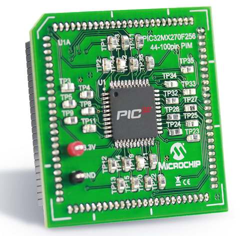 Процессорный модуль Microchip PIC32MX270F256D Plug In Module (MA320014)