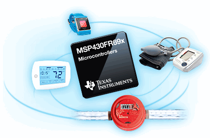 Texas Instruments: семейство микроконтроллеров MSP430FR69x