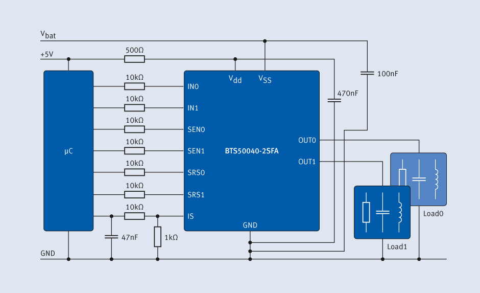 Infineon BTS50040-2SFA