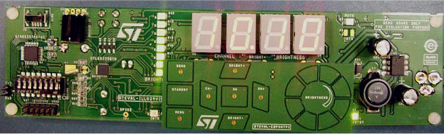  STMicroelectronics development and evaluation board