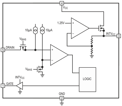 Increase Current Capability and Simplify Thermal Design of Flyback Converters with Secondary-Side Synchronous Rectifier Driver in a 5-Pin SOT-23