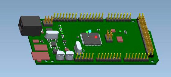 Partially mapped ArduinoMEGA