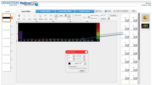 Densitron RipDraw Web Portal