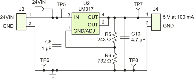 Linear versus switching regulators in industrial applications with a 24-V bus