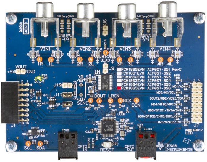 Оценочная плата PCM1860EVM