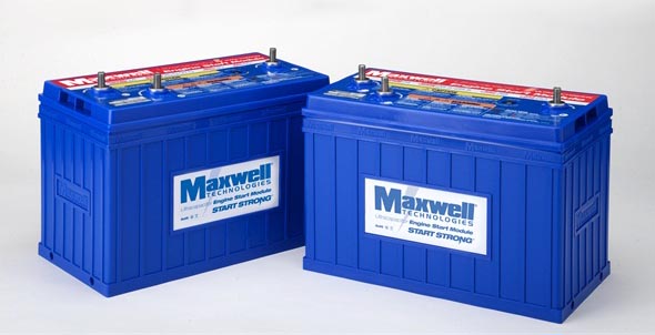 Maxwell Presents 24-volt Ultracapacitor-Based Engine Start Module