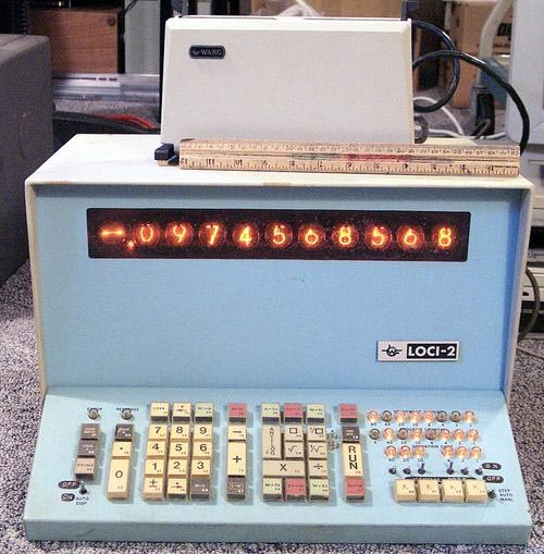 Программируемый научный калькулятор 1965 года