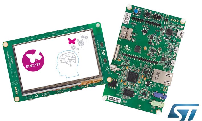 STMicroelectronics - STM32F7 Discovery Kit