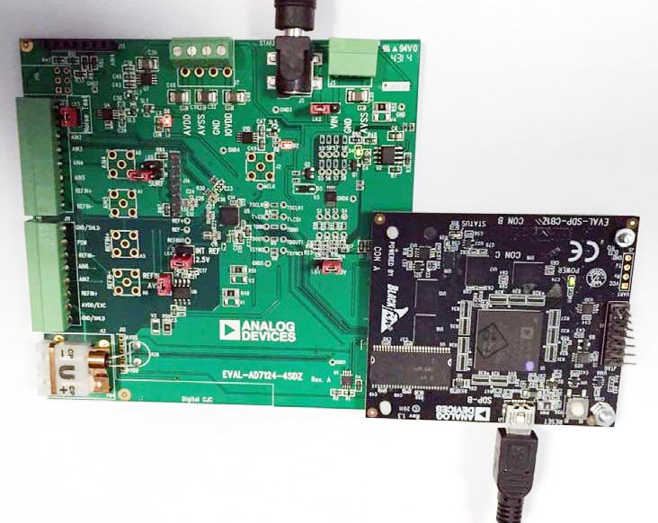 The EVAL-AD7124-8SDZ evaluation kit