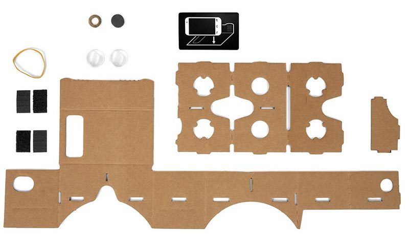 Google's Cardboard turns your Android phone into VR glasses using… cardboard