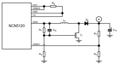 DC2 Schematic for Driving Relays