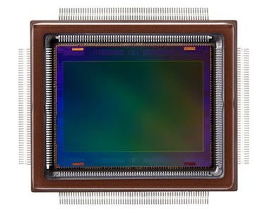 The Canon-developed approximately 250-megapixel CMOS sensor