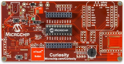 Microchip: Отладочная плата Curiosity Development Board (DM164137).