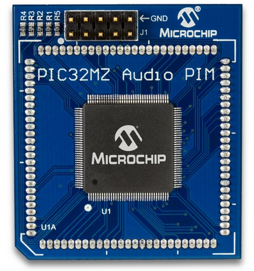 Microchip PIC32MZ EF Audio 144-pin PIM for Bluetooth Audio Development Kit (MA320018)