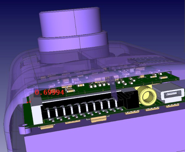 True 3D component shapes are used for collision checks and 3D clearance checks 