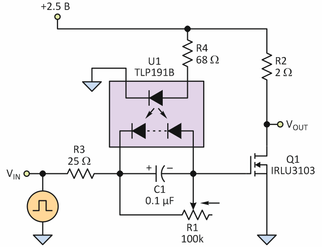 Простой способ решения проблемы управления затвором MOSFET