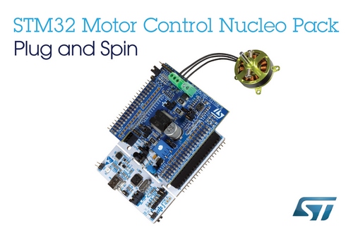 STMicroelectronics' STM32 Motor-Control Nucleo Pack