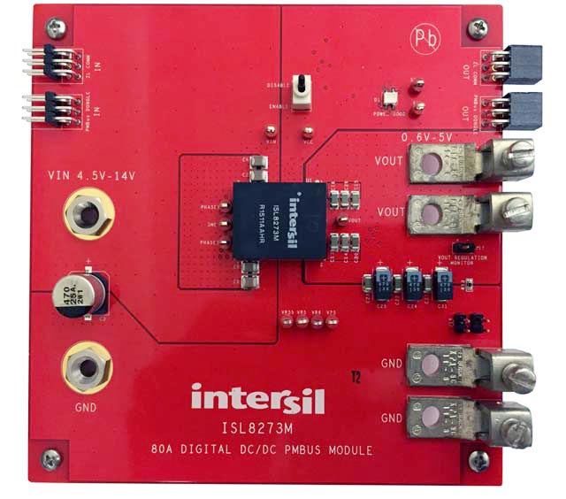 The ISL8273MEVAL1Z Evaluation Board