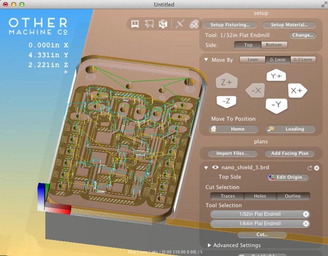 Desktop milling machine creates PCBs and packaging