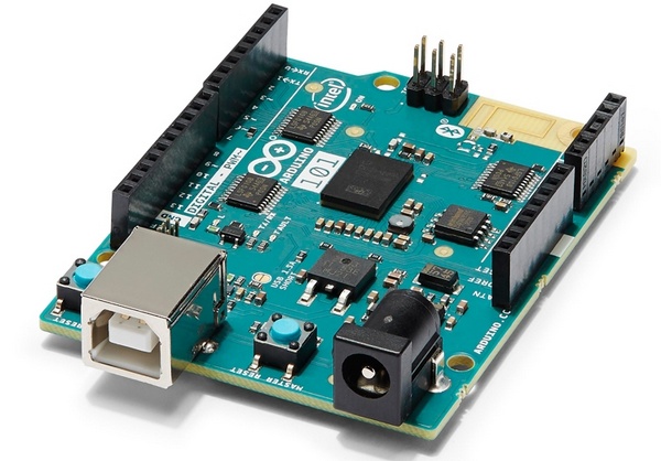 Intel and Banzi just presented Arduino 101 and Genuino 101