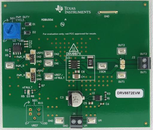 Оценочный модуль Texas Instruments DRV8872EVM