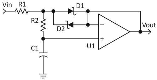 Linear ramp generator uses one op-amp