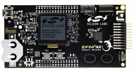 Стартовый набор SLSTK3401A для EFM32PG Pearl Gecko