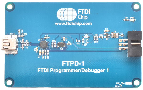 FTDI: FTPD-1 programmer/debugger module