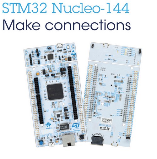 STMicroelectronics выпускает серию отладочных плат Nucleo-144