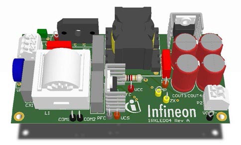 IRXLED04 is the evaluation board for the IRS2982S