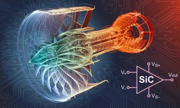 SiC-based analogue circuitry runs beyond 400°C