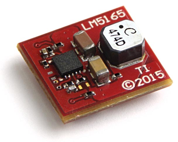 The LM5165EVM-HD-C50X evaluation module