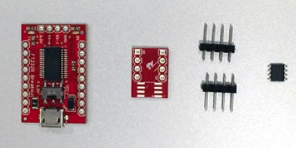 Isolated USB-to-UART converter builds in 20 minutes for $20 - Isolated USB-to-UART components