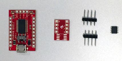 Изолированный преобразователь USB-UART, стоящий $20 и сделанный за 20 минут - Компоненты изолированного моста USB-UART