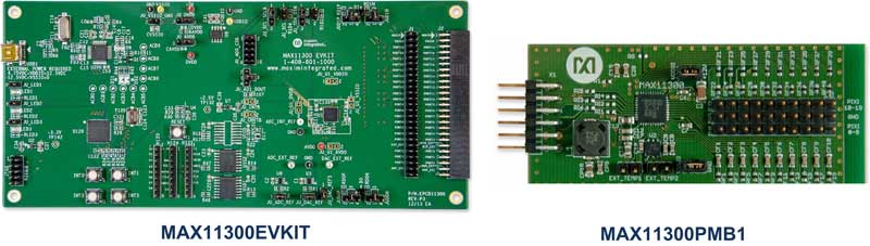 Оценочные платы для MAX11300