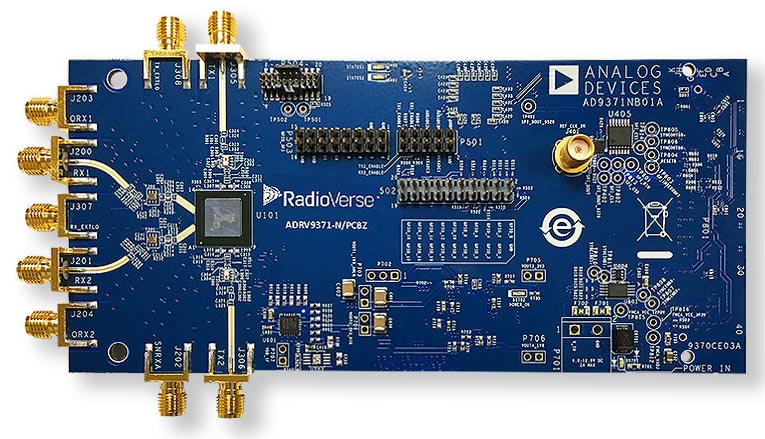 The ADRV9371-N/PCBZ radio card