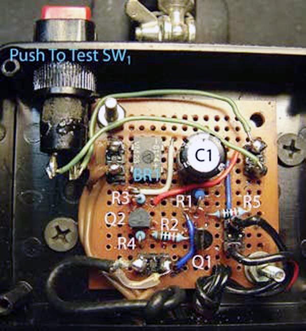 Doorbell transformer acts as simple water-leak detector