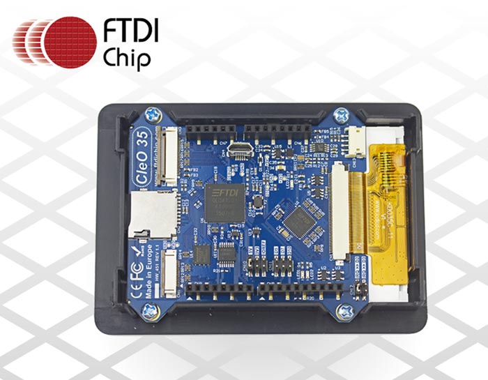 FTDI начала продажи Arduino-совместимого сенсорного дисплея