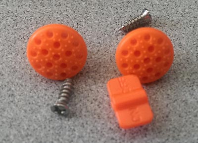 Controller screws and mushroms