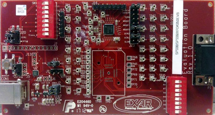 Evaluation Board SP338/SP339/XR34350EVB