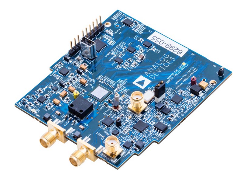 The AD9162 evaluation board