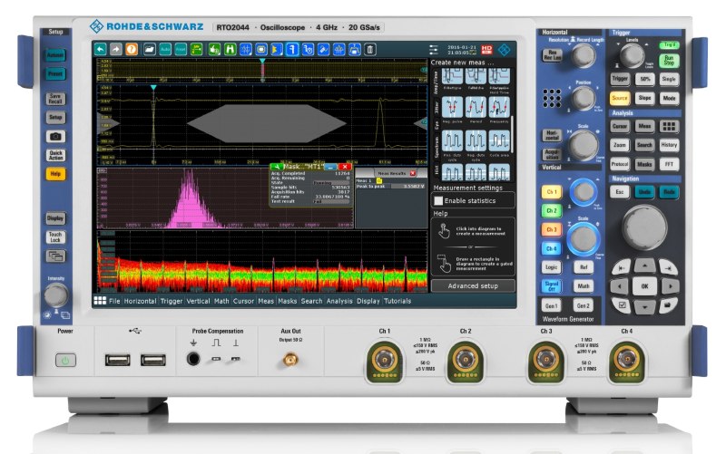Targeted debugging of MIPI M-PHY interfaces using the new triggering and decoding option for R&S RTO2000 oscilloscopes