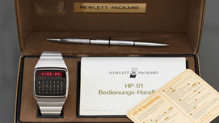 Meet The Very First Smartwatch: Behold The HP-01, from Hewlett-Packard