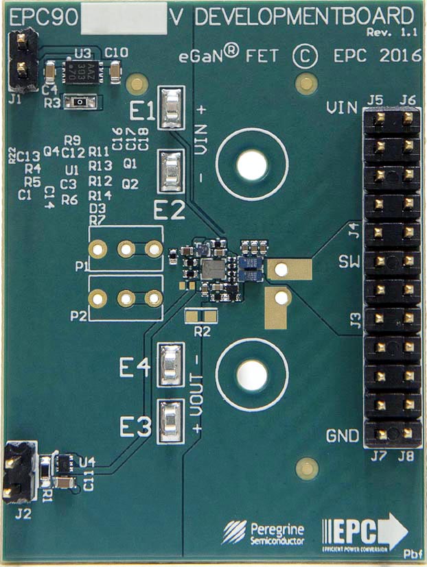 PE29100 GaN FET Driver Evaluation Kit