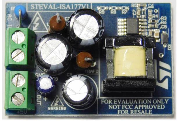 The STEVAL-ISA177V1 evaluation board