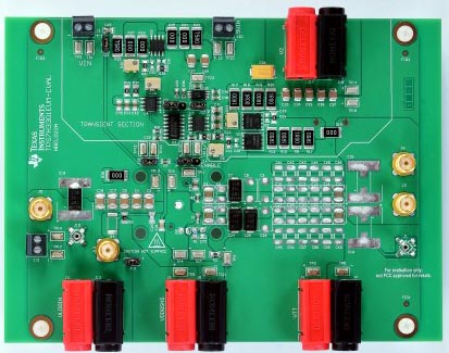 TPS7H3301-SP DDR Termination Evaluation Module