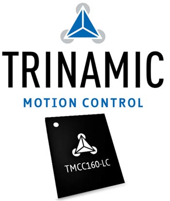 TMCC160 - контроллер бесколлекторного двигателя от TRINAMIC