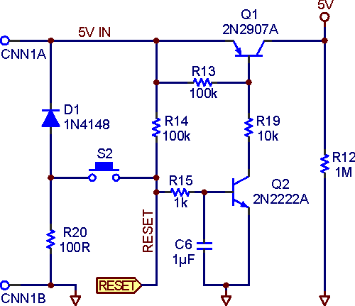 Circuit remotely adjusts PSU voltage