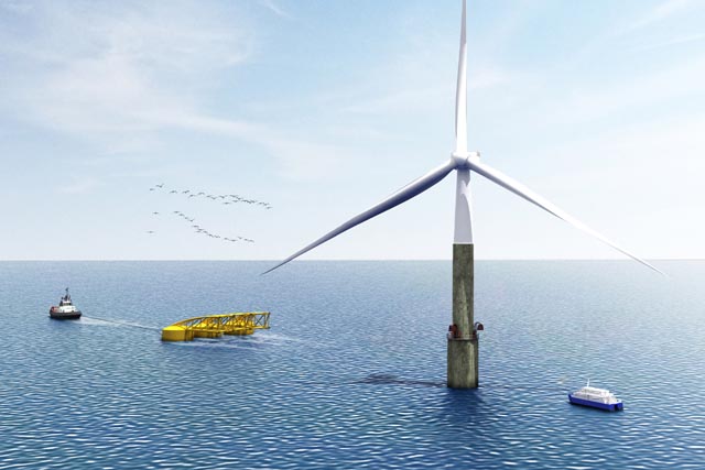 'Self-Installing' Offshore Wind Turbine Developed