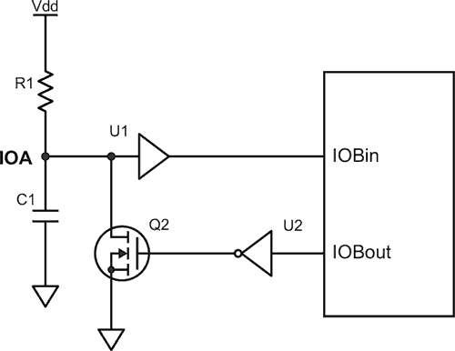 Splitting and arbitration a bidirectional serial bus